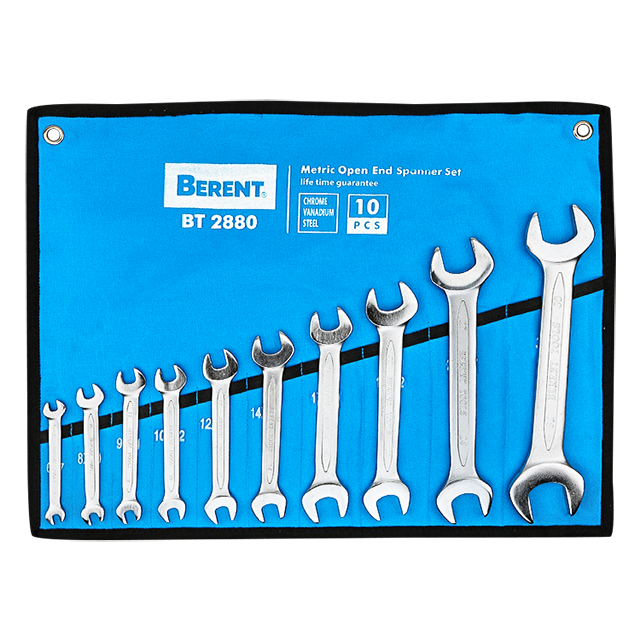 10-Piece Double open End Wrench Set (BT2880)