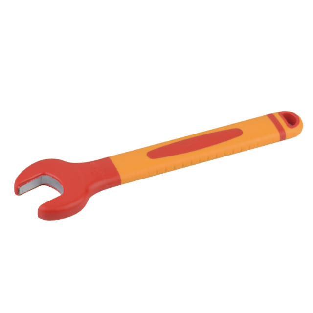 Insulated open end wrench