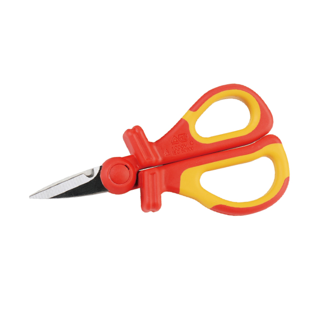 Insulated electrician's scissor