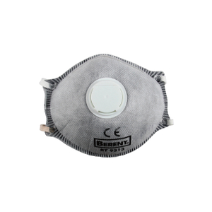Disposable dust masks with valve