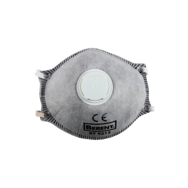 Disposable dust masks with valve