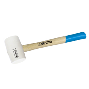 Rubber Hammer with Wooden Handle