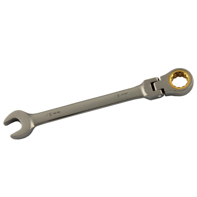 Movable head boutique ratchet dual-purpose wrench
