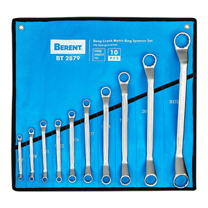 10-piece Double ring end wrench set (BT2879)