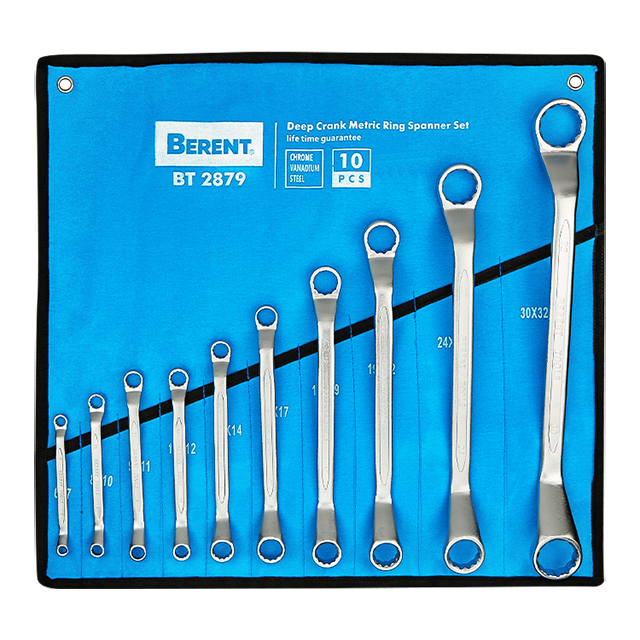 10-piece Double ring end wrench set (BT2879)