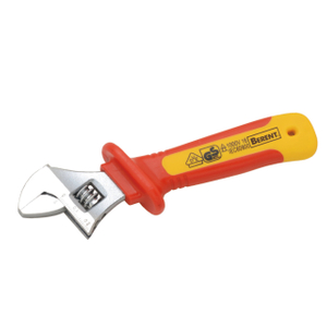 Insulated adjustable wrench